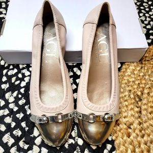 AGL Cap Toe Ballet Flats